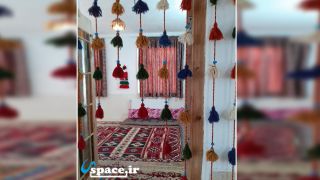 نمای اتاق اقامتگاه بوم گردی سرمه - کوهبنان - روستای شکرآباد